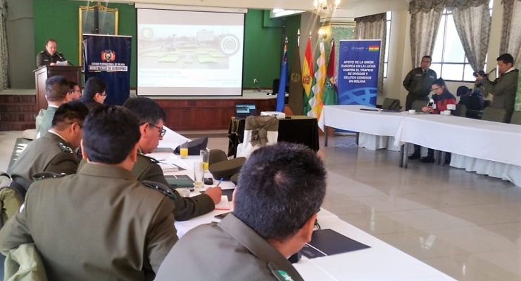 Intercambio de experiencias entre Policía de Colombia y Bolivia para el fortalecimiento 