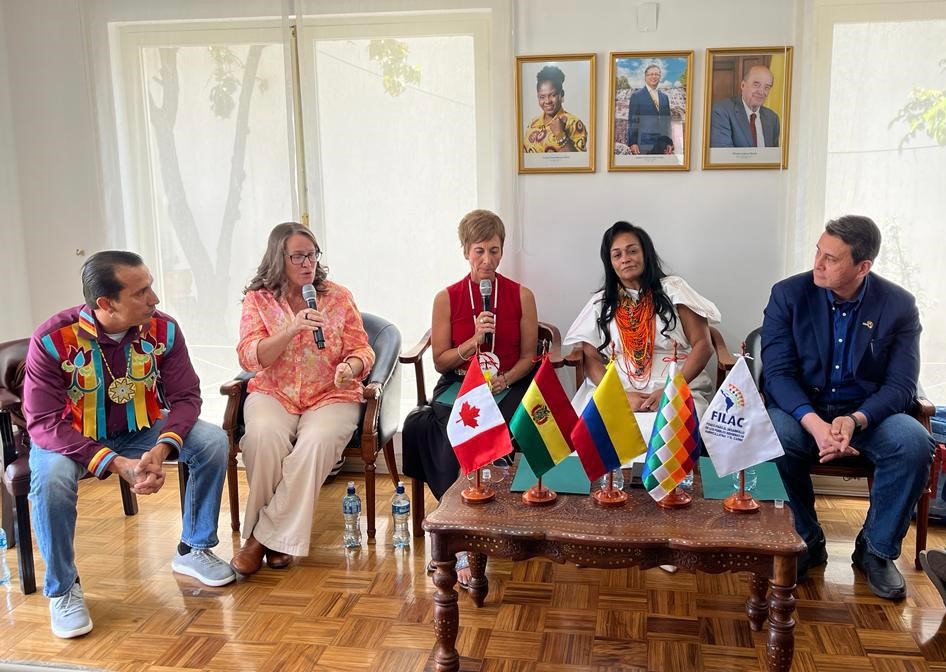 Inicia Diálogo y encuentro de Pueblos Indígenas y Afrodescendientes de Bolivia, Canadá y Colombia para definir ruta de trabajo y acuerdo trinacional