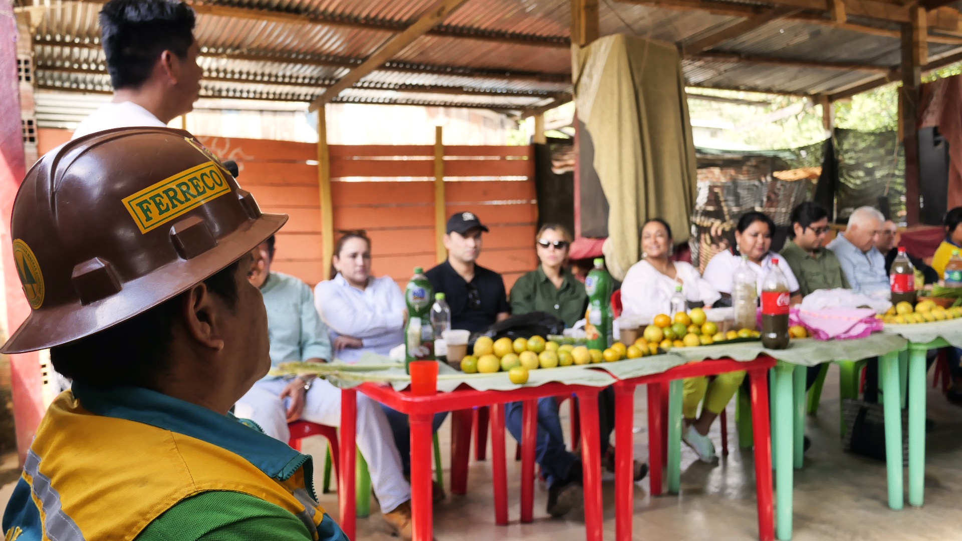 Empresarios colombianos y Embajada de Colombia visitan municipios mineros del Norte de La Paz