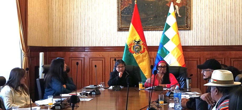 La Embajada de Colombia presenta al Gobierno y organizaciones de Bolivia los avances sobre la COP 16 de Biodiversidad