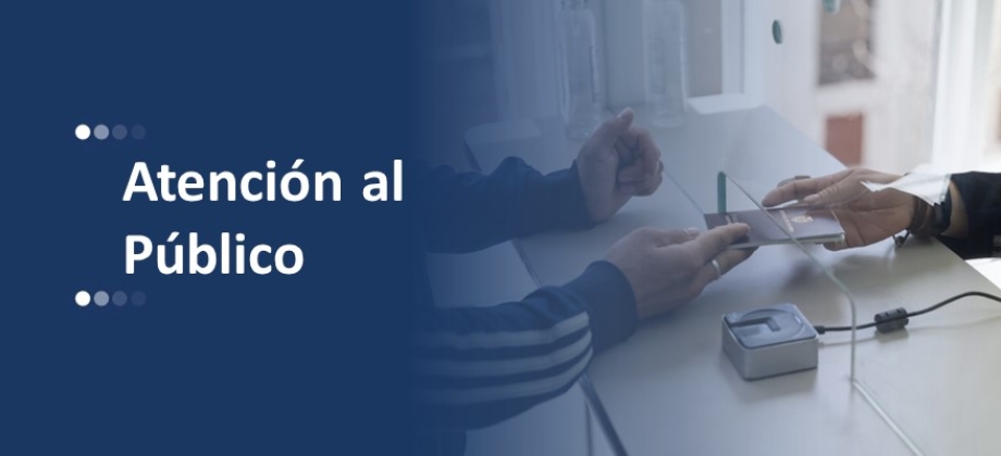 Los días 3 y 4 de marzo de 2025 no habrá atención en las sedes de la Embajada de Colombia en Bolivia y su sección consular y el Consulado Honorario en Santa Cruz de la Sierra