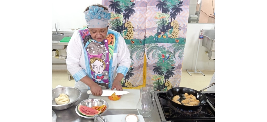 Embajada de Colombia en Bolivia llevó a cabo el evento “Cocina del Pacífico colombiano” con la chef Elsis María Valencia