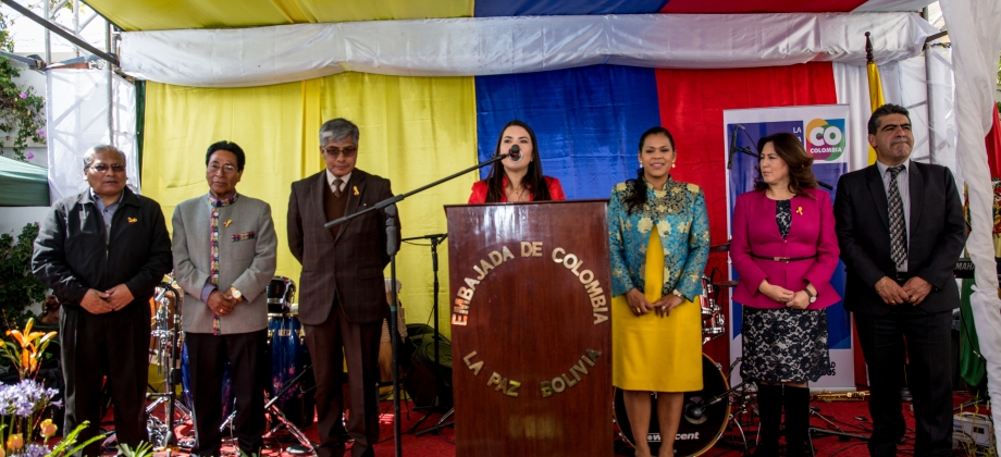 Embajada de Colombia celebró los 209 años de la Independencia de Colombia