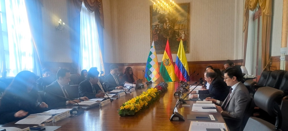 Con una agenda bilateral renovada, Colombia y Bolivia celebran su IV Reunión de la Comisión Binacional Permanente