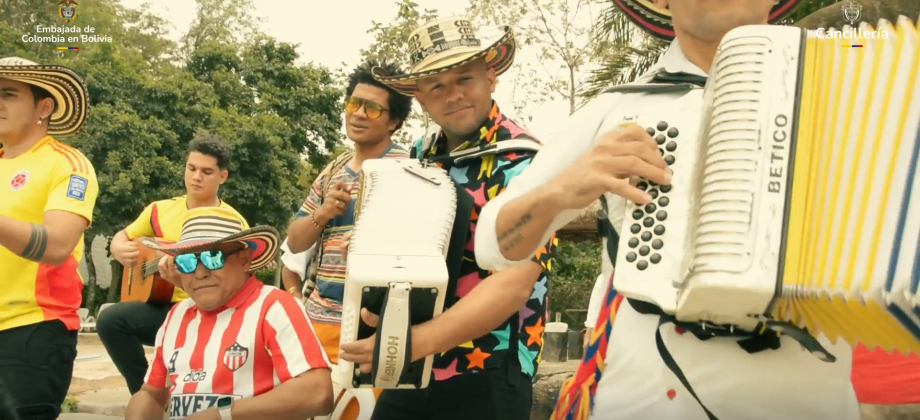 Embajada de Colombia en Bolivia presenta el videoclip "Amanecer" en el marco de la celebración del Día de la Independencia Nacional