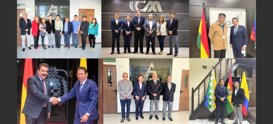 Finalizó la visita de la Embajada de Colombia a Cochabamba