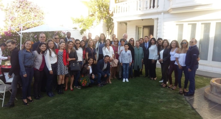 Embajador de Colombia en Bolivia se reunió con la comunidad colombiana residente en La Paz